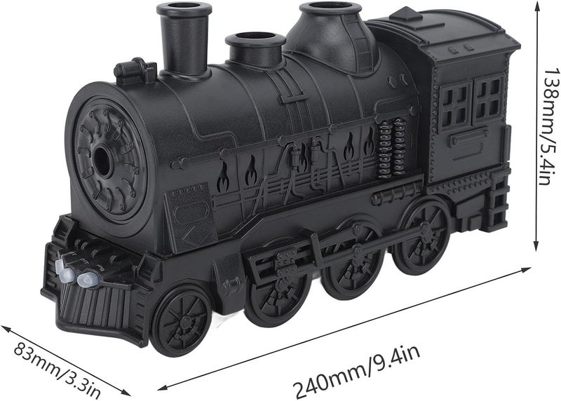Dpofirs Train Diffusers for Essential Oils, 300Ml Locomotive Humidifier with Remote Control, Train Shape 2 Lighting Modes Aromatherapy Cool Train Oil Diffuser for Bedroom Office Desktop - Image 3