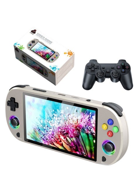 M22 Pro Gaming Handheld Stick 4K Retro Game Console 5.0 Inch HD IPS Screen Portable Gamepad Handheld Console