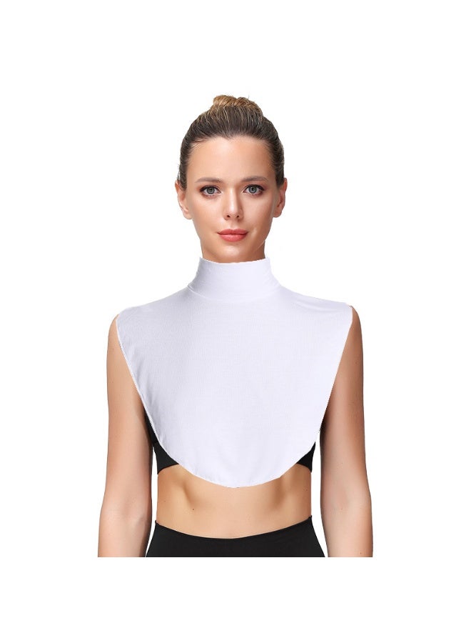 Unisex Detachable Fake Collar Modal Fake Turtleneck Neck Warmer Half Top Blouse Collar - Image 1