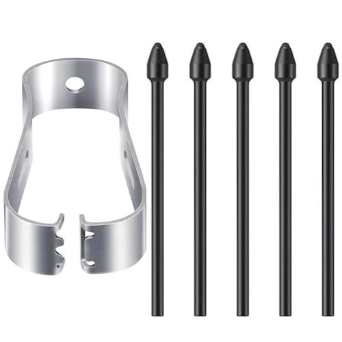 Sounce Stylus Pen Nib Replacement Nibs for Samsung S Pen Refill Tool Set Compatible with Spen Tab S6 S7+ Lite Note10 Note20 Nib Tip (Stylus Pen Not Included) - Black - Image 1