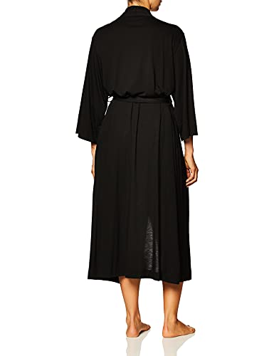 Natori Women's Shangri-La Robe,Black,Large - Image 2