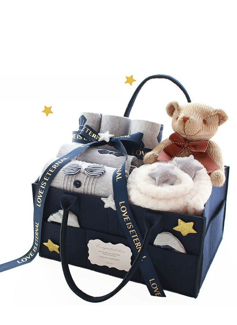 BITA - 15 Piece Set - Quality Newborn Gift Box Set Made Of Pure Cotton Newborn Baby Gift Box - Image 1
