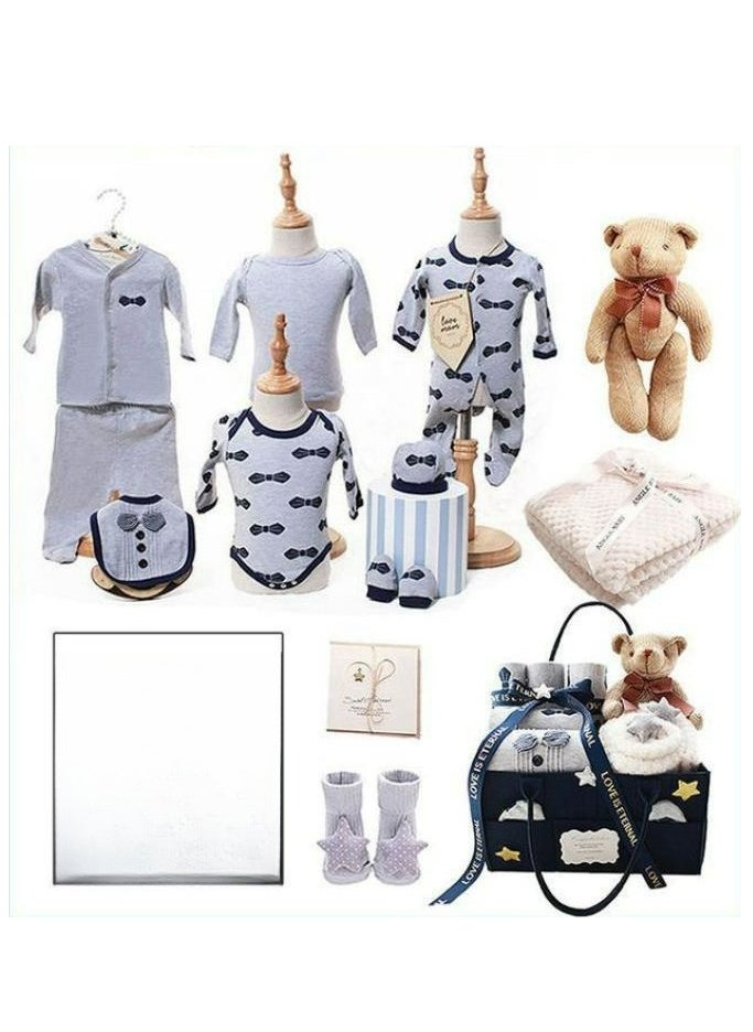 BITA - 15 Piece Set - Quality Newborn Gift Box Set Made Of Pure Cotton Newborn Baby Gift Box - Image 1