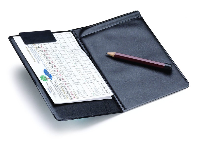 Jef World of Golf Gifts and Gallery, Inc. Scorecard Holder (Black) - Image 2