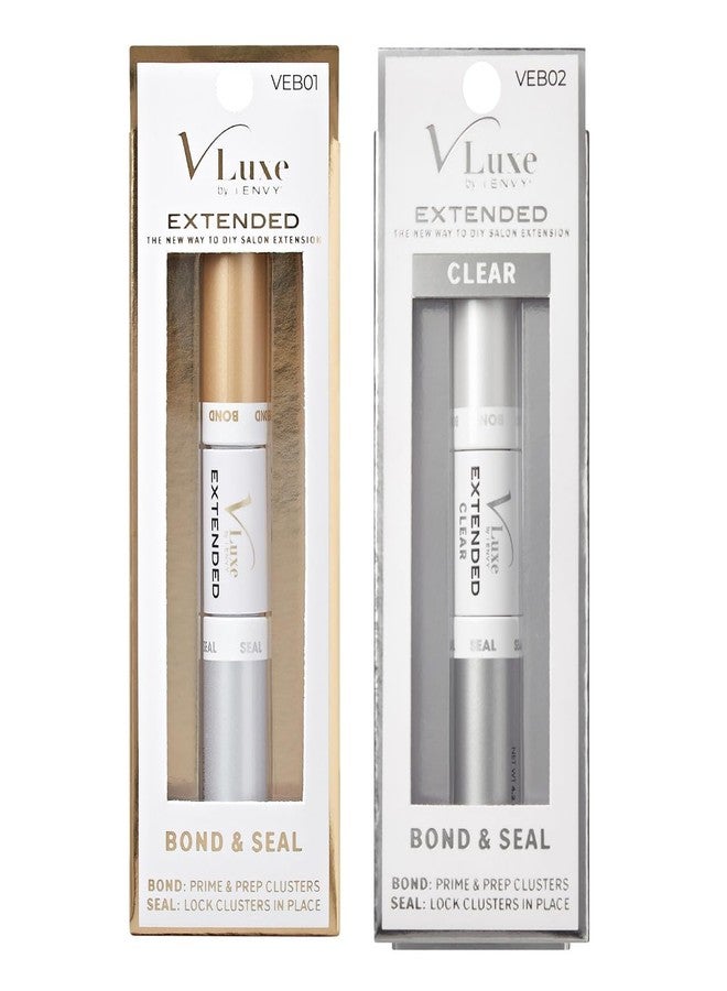 iEnvy i•ENVY Extended Bond & Seal for False Lash Clusters & Strip Lash, Dual-Ended Lash Glue Adhesive for Light & Clean DIY Extension, Non-Damaging & Residue Free, All Day Wear with Biotin & Vitamin E - Image 1