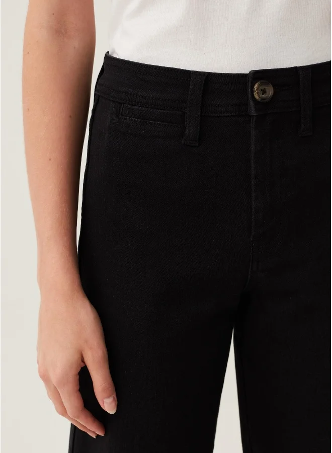 Ovs Wide-leg culotte jeans