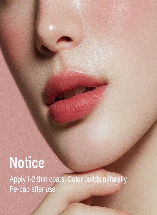 INGA Blurring Velvet Matte Lip Tint - Soft-Blur Matte Finish, Waterproof, Transfer-Proof, Long-Lasting Lip Stain, Lightweight Buildable Color with Hydrating Comfort (FIG ROSE) - Image 4