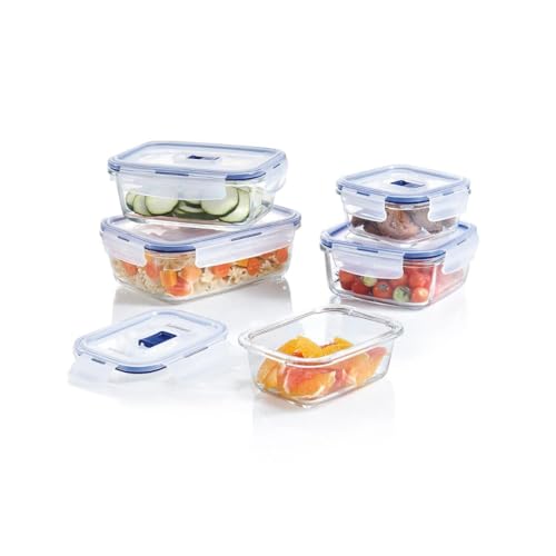 Luminarc Pure Box Active – Airtight Glass Storage Container, Rectangular 0.38 L - Image 2