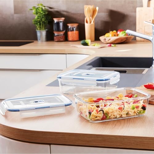 Luminarc Pure Box Active – Airtight Glass Storage Container, Rectangular 0.38 L - Image 4
