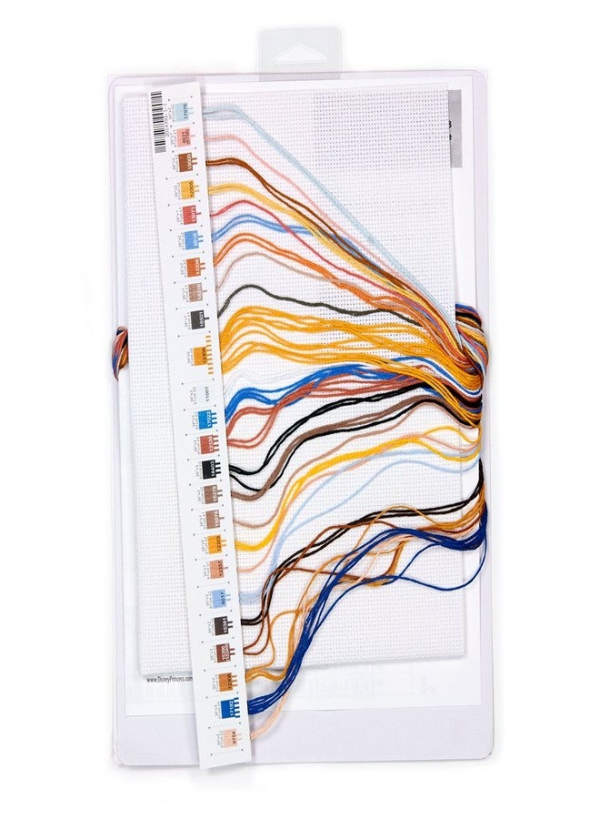 Dimensions 70-35358 Disney Be Brave Counted Cross Stitch Kit, Beauty and the Beast Cross Stitch, 8" x 10",Ivory - Image 5