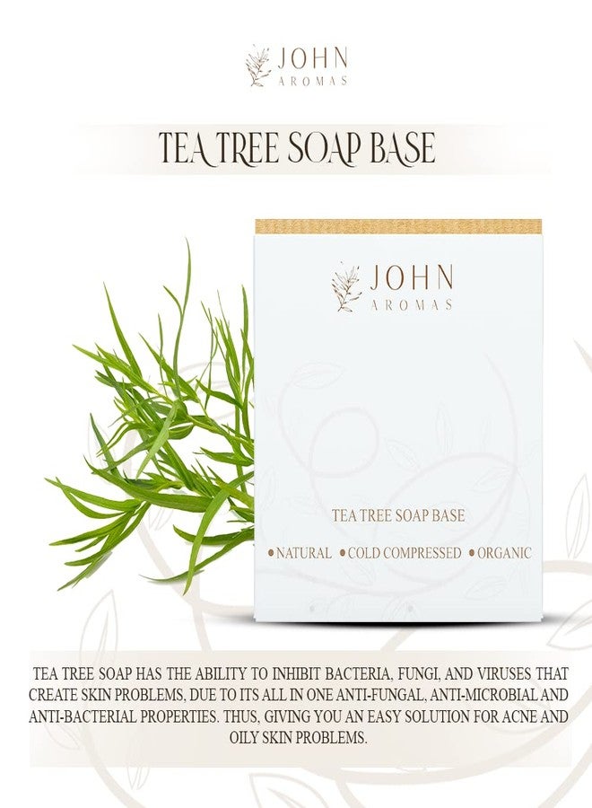 JOHN AROMAS Tea Tree Pour & Melt Soap Base1 KG - Image 1