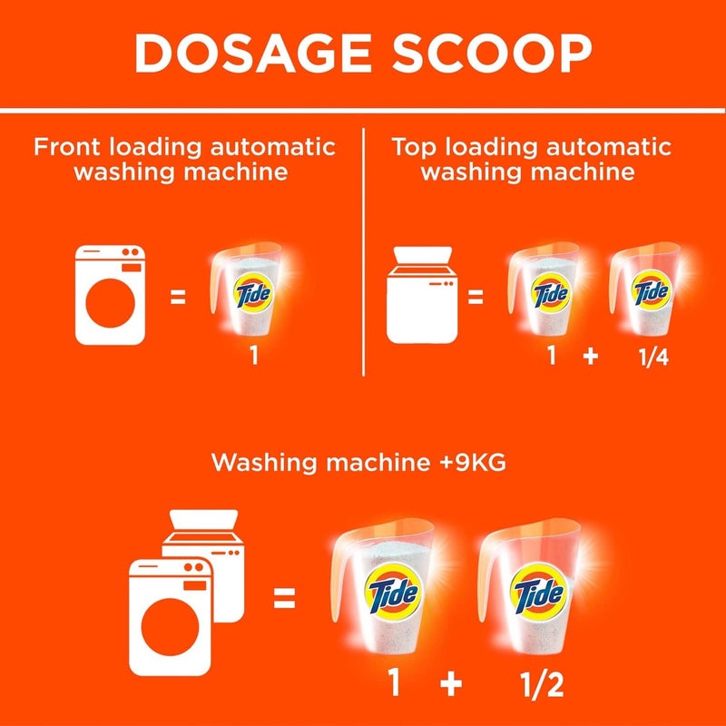 Tide Automatic Powder Laundry Detergent Original Scent 4.5kg - Image 3