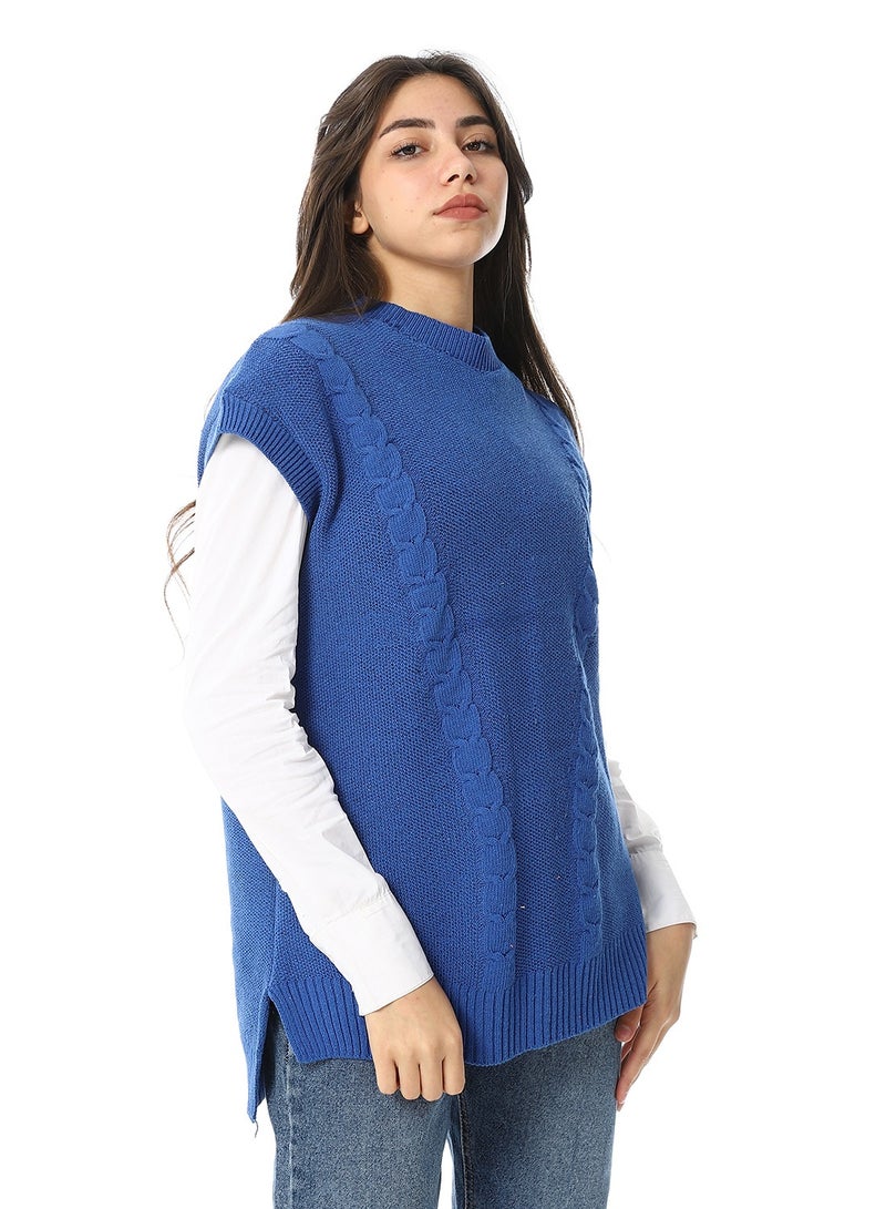 Caesar Womens Wool Long Vest - Image 4