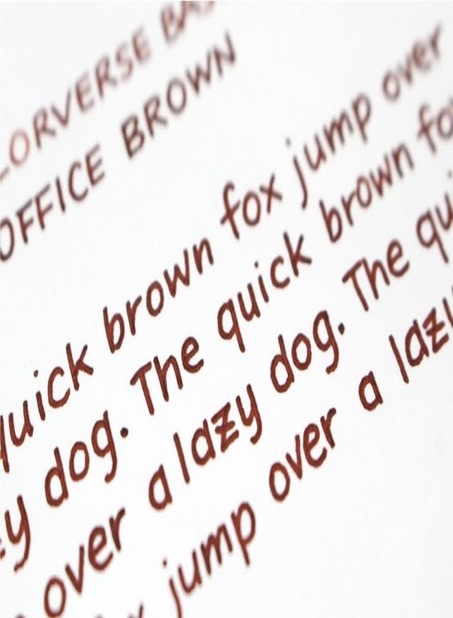 Colorverse Ink - Office Series - Brown (30ml) Fountain Pen Ink - Image 4