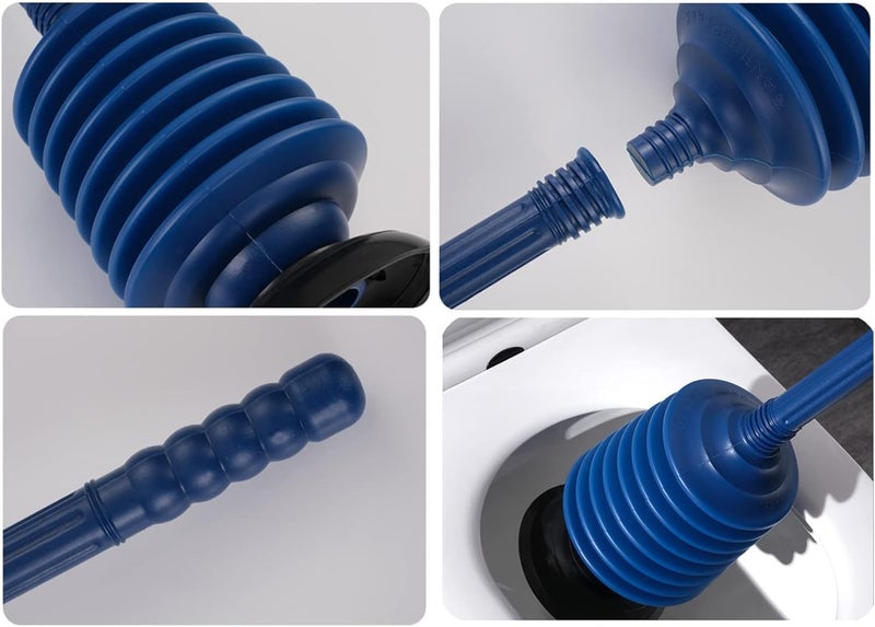 GNOLY Flexible Bathroom Toilets Sink Blockages Remover Tool Plunger Heavy Duty Clogs from Clogged Bathroom Toilets (1Pcs) - Image 4