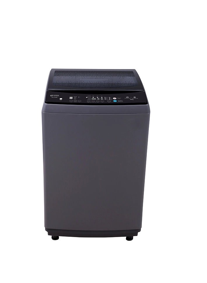 General Supreme Top Load Automatic Washing Machine, 17 Kg, 8 Programs, Direct Drive Motor, In-Built Heater, Dark Silver. GSTL17V30SM - Image 4