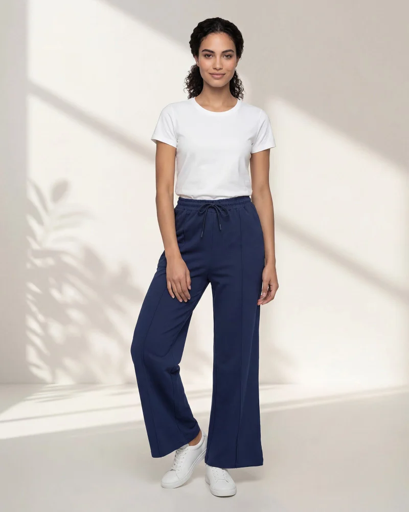 Redtag Women Navy Active Pants