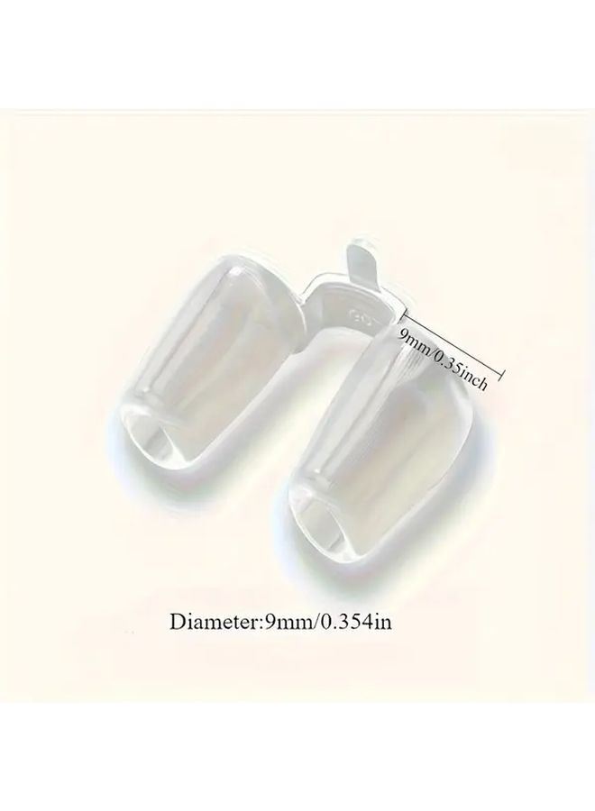 2Pcs Anti Snoring Nose Clip Nostril Dilator Ventilation Pad Bracket Ergonomic Design Reduces Snoring Improves Sleep Quality Comfortable Sleep Aid For Home Travel Men Women - Image 3