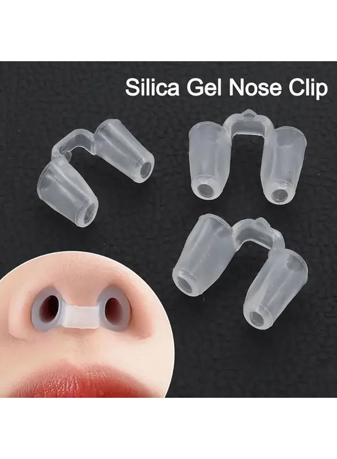 2Pcs Anti Snoring Nose Clip Nostril Dilator Ventilation Pad Bracket Ergonomic Design Reduces Snoring Improves Sleep Quality Comfortable Sleep Aid For Home Travel Men Women - Image 1