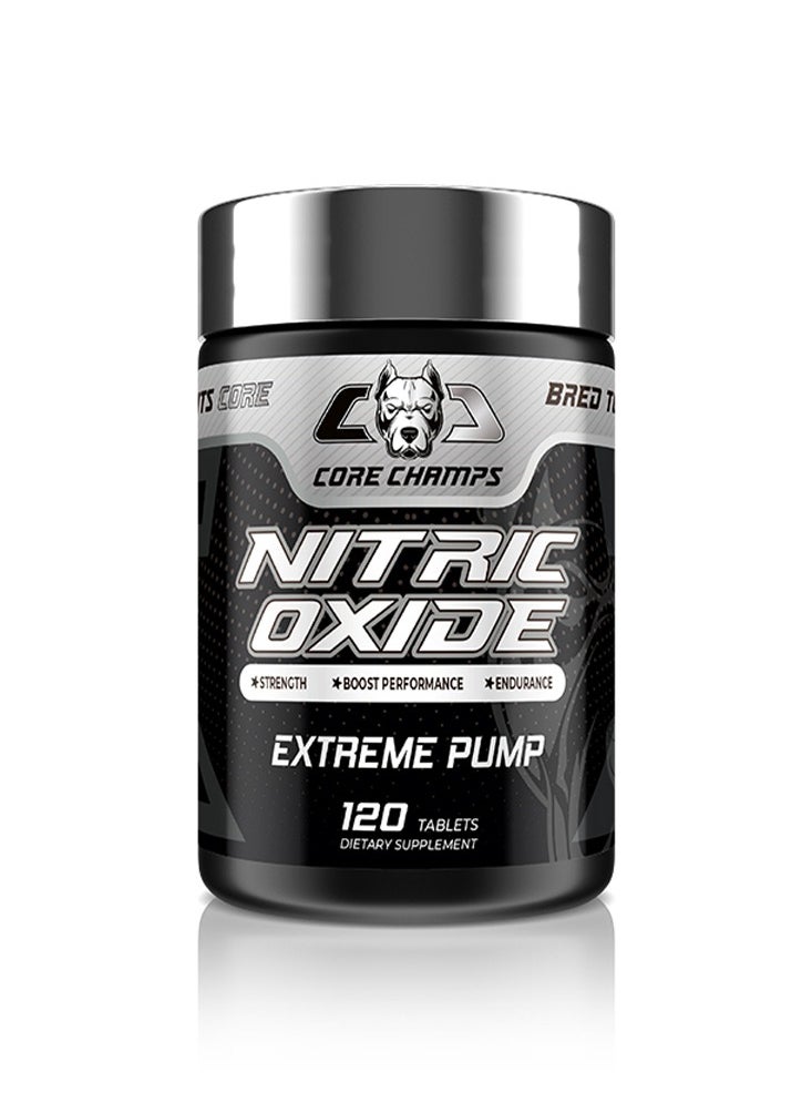 CORE CHAMPS - Nitric Oxide Extreme Pump 120 Tablets - Image 1