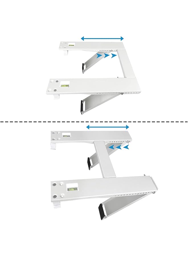 erorex Air Conditioner Bracket Window Ac Support Brackets Heavy Duty With 2 Arms Up To 180 Lbs For 12000 To 24000 Btu Ac Units - Image 4