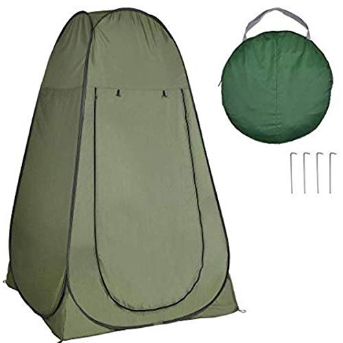 VUNEXO Toilet Tent for Camping and Hiking | 120 x 120 x 190 cm | Green - Image 4