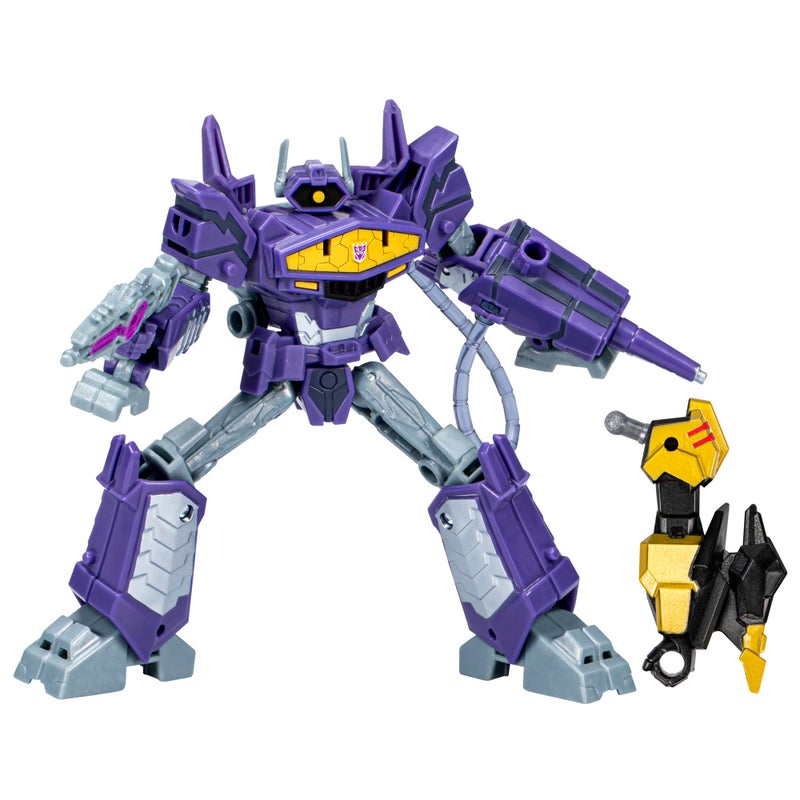 Transformers Toys EarthSpark Deluxe Class Shockwave Action Figure 5Inch Robot Toys for Kids Ages 6 and Up - Image 3