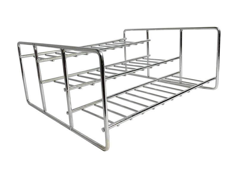 Gladnes Stainless Steel 3Tier Step Standing Rack Kitchen Storage Step Spices Bottle Holder For Storage Condiment Shelf Rack - Image 5