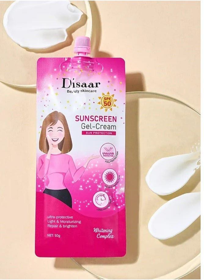 Disaar Sunscreen Gel Cream 50ml 
