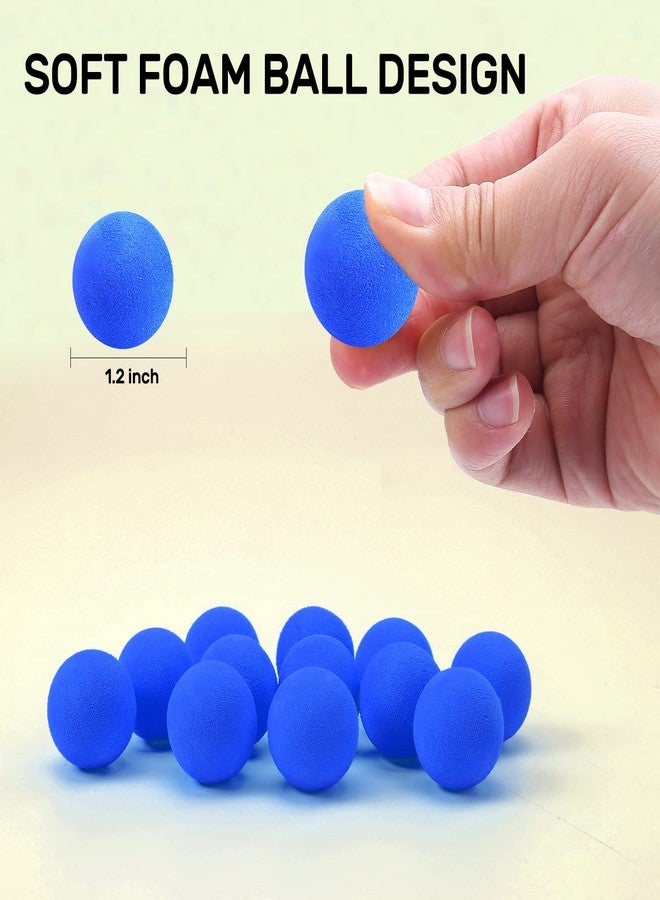 CHAKANLX 48 Pieces Popper Refill Balls,Dark Blue 1.2 Inch Soft Foam Balls Refill Popper Soft Balls for Popper Refills - Image 2