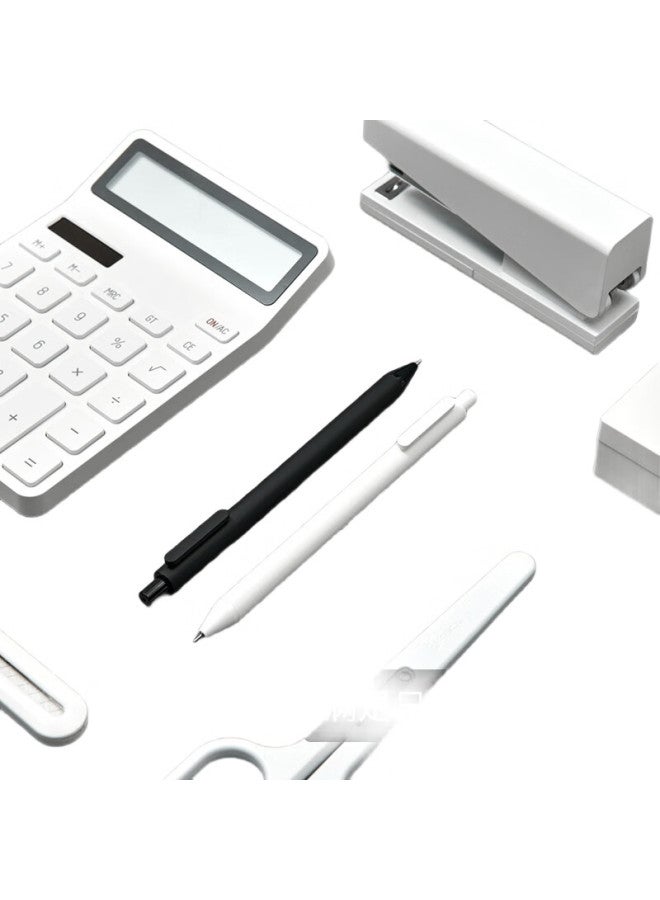 Kaco [Back To School Essential] Kaco Gel Pen For Students And Office Use, 0.5Mm Semi-Needle Tip, Black, Retractable, Writing Pen, Stationery, 10 Pens/Box, K1015 - Image 1