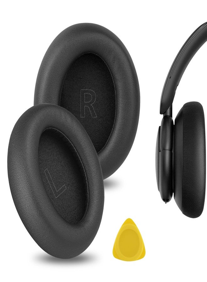 Geekria QuickFit Replacement Ear Pads Compatible with Anker Soundcore Life Q30 Soundcore by Anker Life Q35 Headphones, Ear Cushions (Black) - Image 1