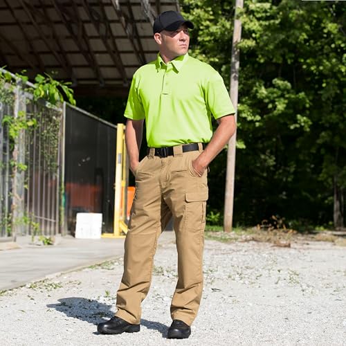 Propper Men's I.c.e Performance Polo-Short Sleeve, Hi-Viz Yellow, Small - Image 3