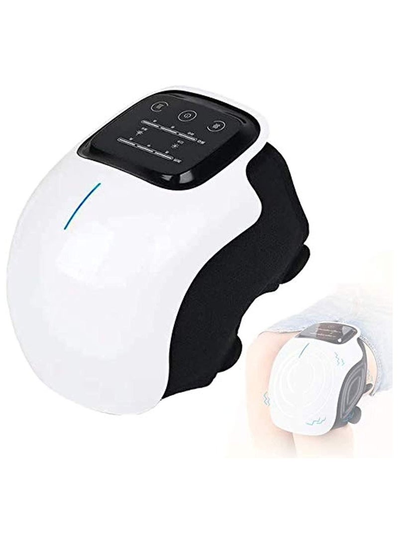Knee Massager with Heat for Pain Relief, Improve Legs Circulation Cramps Relief Ease Strain & Weariness - Image 1