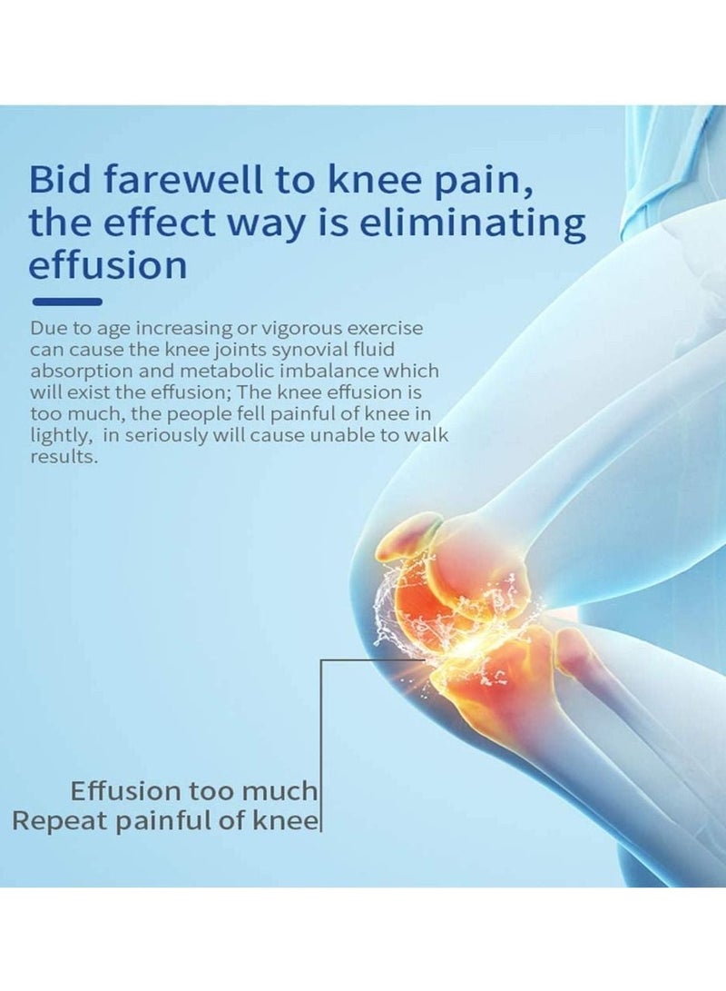 Knee Massager with Heat for Pain Relief, Improve Legs Circulation Cramps Relief Ease Strain & Weariness - Image 3