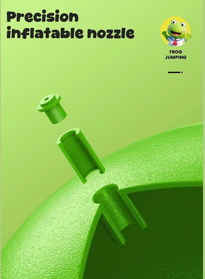 Joudiplay 【Eid Gifts】Multi-functional Bouncing Bar with Handle and Balance Board, Children's Bouncing Ball, Outdoor Bouncing Ball, Safe and Fun Bouncing Ball for Kids, Perfectly Enhances Balance and Coordination, Dimensions: 38 x 80 cm - Image 4