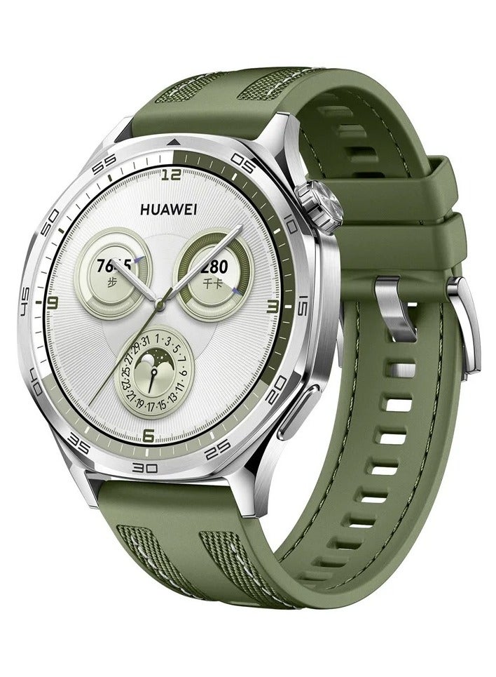 Silicone Sport Band 22MM Compatible with Samsung galaxy watch 3 45mm /watch 46mm/Gear S3/Huawei watch GT3 46MM/GT2E/GT2 Pro/GT2 46MM/Amazfit GTR 2/3/3 Pro/GTR4 (Green) - Image 4