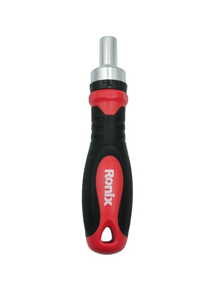 رونيكس طقم مفكات 55 قطعة من مجموعة مفكات براغي احترافية قابلة للتبديل مع RONIX RH2717 - Image 4