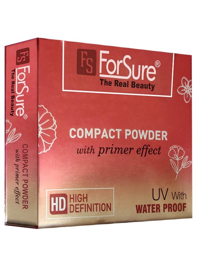 فور شور بودرة مضغوطة ForSure® The Real Beauty High Defination Smooth Skin Matte Finish Primer Effect للنساء - Image 4