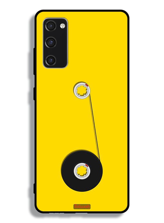 Tolwak Samsung Galaxy S20 FE 5G Protective Case Cover Cassette Wheel Art - Image 2