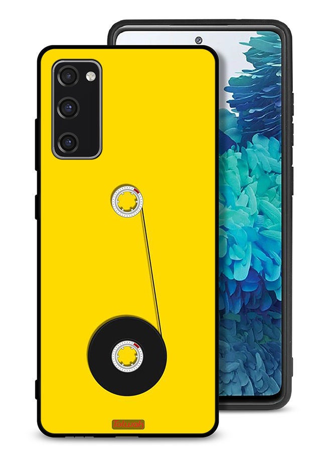 Tolwak Samsung Galaxy S20 FE 5G Protective Case Cover Cassette Wheel Art - Image 1