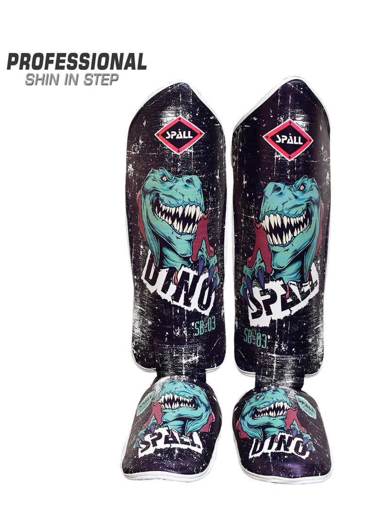 Spall Shin and Instep Guard for Taekwondo, Martial Arts, MMA Foot Protective Gear Protector for Sparring - Image 1