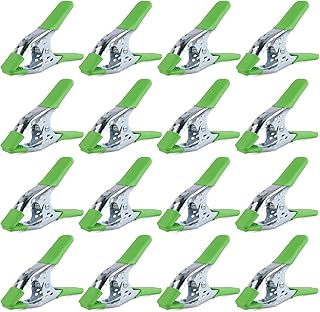 SWANLAKE GARDEN TOOLS SWANLAKE GARDEN TOOLS SWANLAKE 8&16PCS 6" inch Spring Clamp, Heavy Duty Spring Metal Spring Clamps, 2.5"-inch Jaw - Image 1