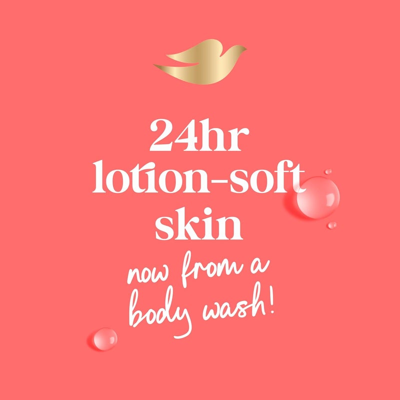 Dove Body Wash Rebalance White Peach Rice Milk For 24hr LotionSoft Skin Moisturizing Skin Cleanser with No Sulfates No Parabens 306 oz - Image 5