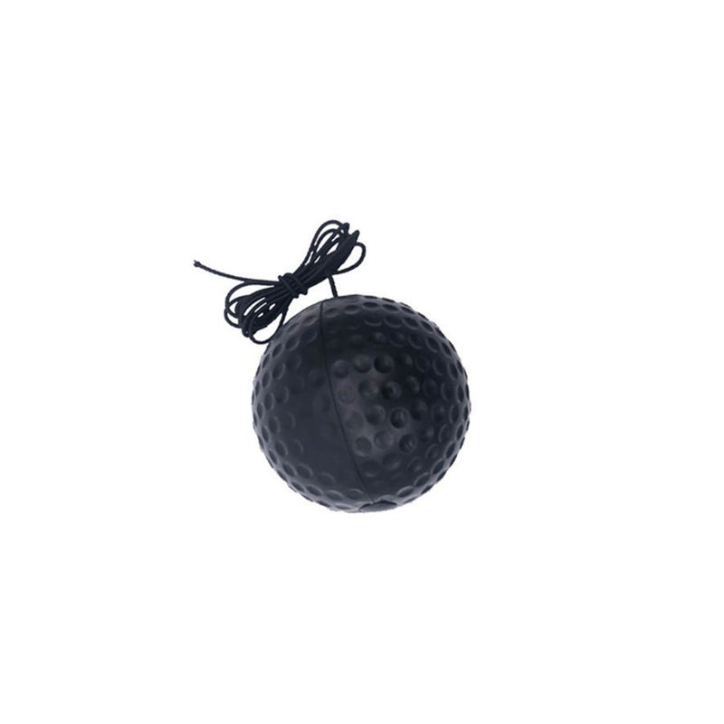 Generic Cross-border head-mounted boxing reaction ball boxing trainer speed ball training ball PU foam ball decompression vent ball Black ball (20)