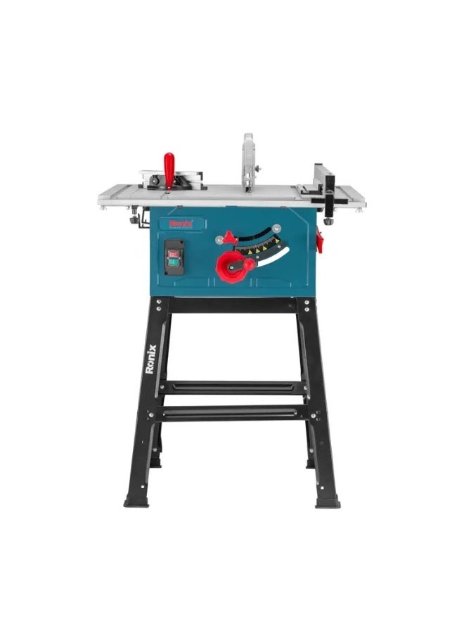 Ronix 5604 2000W Table Saw 250mm 72mm Depth Laser, German Technology #Ronix 5604 - Image 1