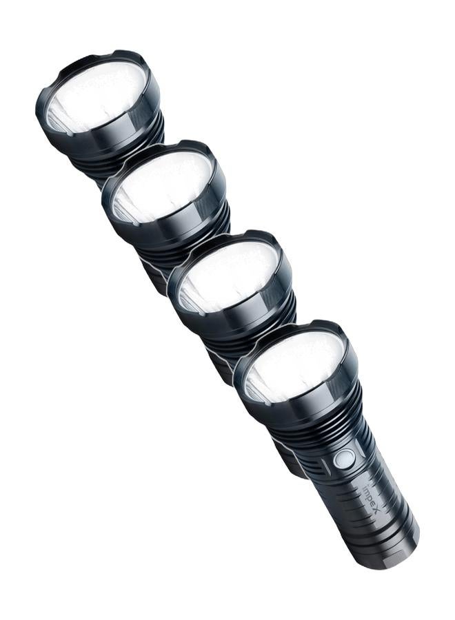 إمبكس 4 pcs مصباح يدوي LED قابل لإعادة الشحن من Impex بقدرة 20 واط، 1500 لومن، بطارية 6600mAh، تصميم محمول، شحن Type-C، ضمان سنتين - Ultra X20 - Image 1