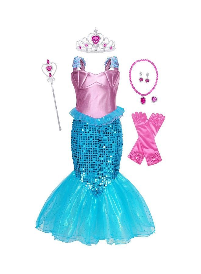 زي الأميرة حورية البحر 120سم - Image 2