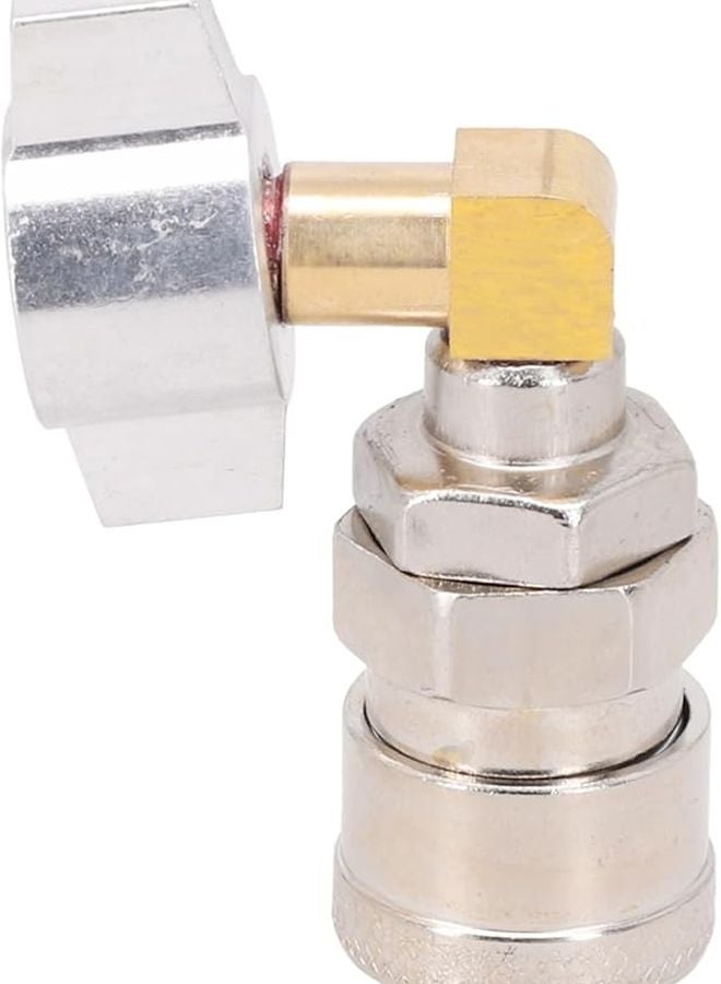 تركيب هوائي سريع التوصيل بكوع متكامل لضاغطات الهواء ومنفاخ غبار الشاحنات - Image 1