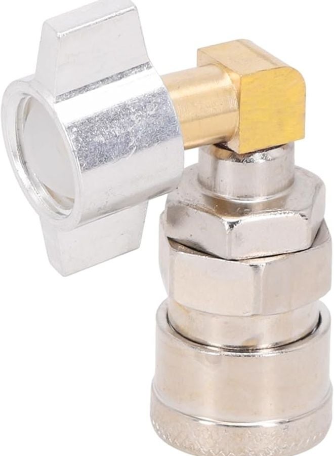 تركيب هوائي سريع التوصيل بكوع متكامل لضاغطات الهواء ومنفاخ غبار الشاحنات - Image 3